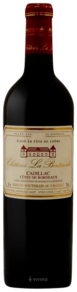 Ch?teau La Bertrande Cadillac - C?tes de Bordeaux 2011