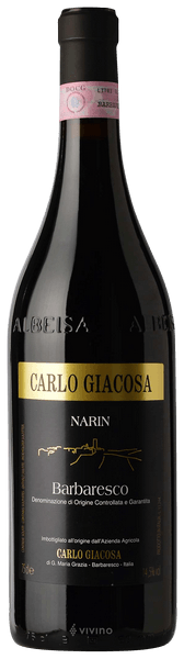 Carlo Giacosa Narin Barbaresco 2017