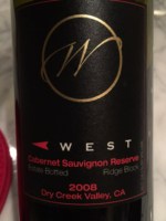 West Wines Reserve Cabernet Sauvignon 2008