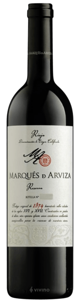 Marqu?s de Arviza Reserva 2011