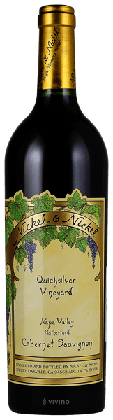 Nickel & Nickel Quicksilver Vineyard Cabernet Sauvignon 2019