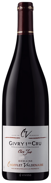 Chofflet Valdenaire Clos Jus Givry 1er Cru 2017