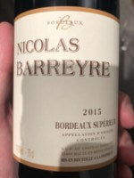 Chateau Barreyre Nicolas Barreyre Bordeaux Sup?rieur 2016