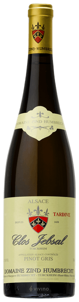 Domaine Zind Humbrecht Pinot Gris Alsace Clos Jebsal Vendange Tardive 2012