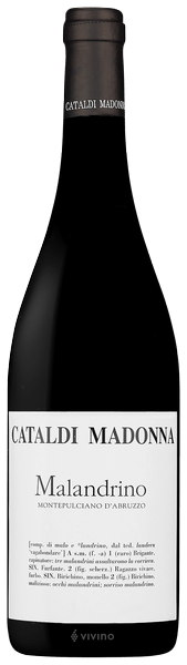 Cataldi Madonna Malandrino Montepulciano d'Abruzzo 2019