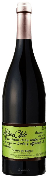 Bodegas Aragonesas Mosen Cleto Crianza 2013