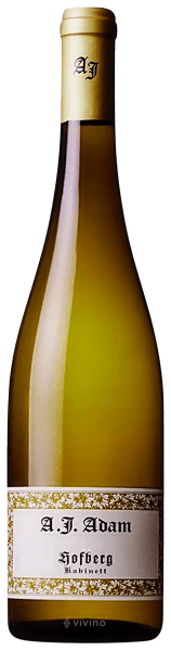 A. J. Adam Hofberg Kabinett Riesling 2018