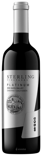 Sterling Vineyards Platinum Cabernet Sauvignon 2015