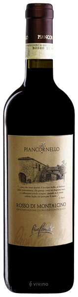 Piancornello Rosso di Montalcino 2018
