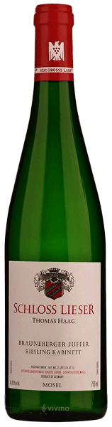 Schloss Lieser Brauneberger Juffer Riesling Kabinett 2014