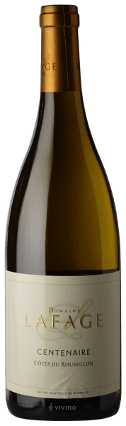 Domaine Lafage Centenaire C?tes du Roussillon Blanc 2020