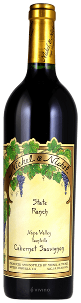Nickel & Nickel State Ranch Cabernet Sauvignon 2015