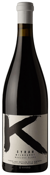 K Vintners Milbrandt Syrah 2016