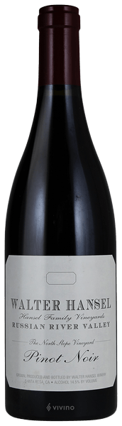 Walter Hansel The North Slope Vineyard Pinot Noir 2018