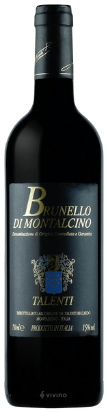 Talenti Brunello di Montalcino 2013