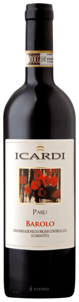 Icardi Parej Barolo 2016