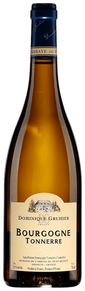 Dominique Gruhier Domaine de L'Abbaye du Petit Quincy Bourgogne Tonnerre 2019