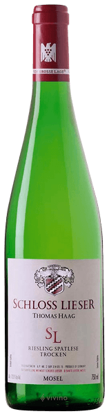 Schloss Lieser SL Riesling Sp?tlese Trocken 2012