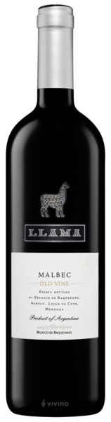Belasco de Baquedano Llama Old Vine Malbec 2019