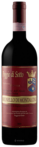 Poggio di Sotto Brunello di Montalcino Riserva 2013