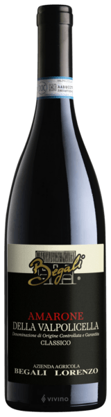 Begali Lorenzo Amarone della Valpolicella Classico 2018