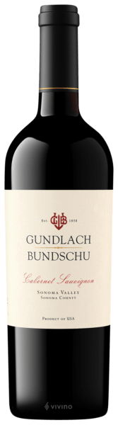 Gundlach Bundschu Cabernet Sauvignon 2018