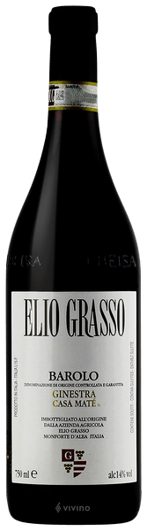 Elio Grasso Barolo Ginestra Casa Mat? 2016