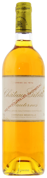 Ch?teau Gilette Sauternes (Cr?me de T?te) 1997