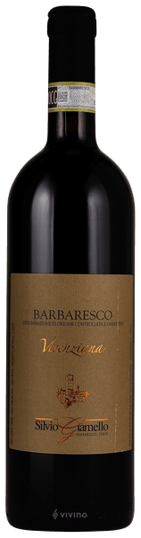 Silvio Giamello Vicenziana Barbaresco 2016