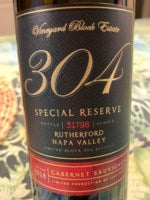 Vineyard Block Estate 304 Special Reserve Cabernet Sauvignon 2018