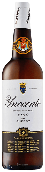 Valdespino Single Vineyard Inocente Fino Dry N.V.