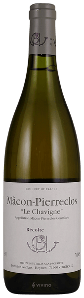 Guffens-Heynen M?con-Pierreclos 'Le Chavigne' 2016