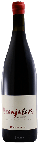 Domaine de Fa Beaujolais en Besset 2019