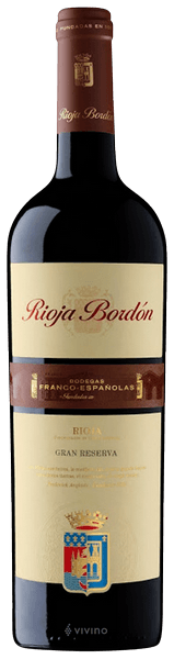Bodegas Franco-Espa?olas Rioja Bord?n Gran Reserva 1999