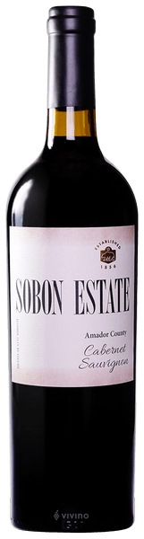 Sobon Estate Cabernet Sauvignon 2018