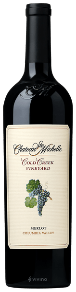 Chateau Ste. Michelle Cold Creek Vineyard Merlot 2014