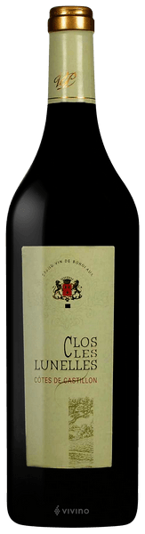 Clos Les Lunelles C?tes de Castillon 2016