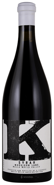K Vintners Morrison Lane Syrah 2013