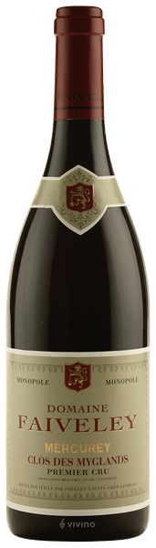 Domaine Faiveley Mercurey 1er Cru Clos des Myglands 2018