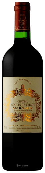 Ch?teau Moulin de Tricot Margaux 2016